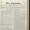 The Reform advocate