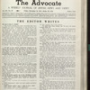 The Reform advocate