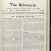 The Reform advocate