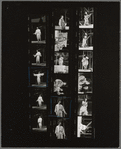 Contact sheet of Raul Julia and cast performing the stage production Two Gentlemen of Verona