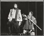 Raul Julia and Jerry Stiller in the stage production Two Gentlemen of Verona
