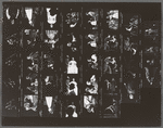 Contact sheet of Raul Julia and others in the stage production Threepenny Opera