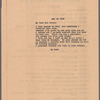 Letter to Harold Prince, possibly from Chamberlain Brown, with unrelated WCBS schedule on verso