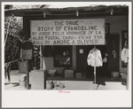 Front of combined Evangeline Museum and Navy store, Saint Martinville, Louisiana