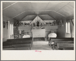 Interior of chapel near Donaldsonville, Louisiana