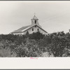 Church in the orange growing section, Boothville, Louisiana