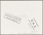 Two men in front of post office, Lafayette, Louisiana