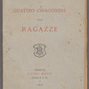 Quattro chiacchiere colle ragazze 