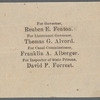 Individual small ballots