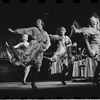 Ensemble dancers in the stage production Cabaret