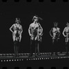 Joel Grey and ensemble in the stage production Cabaret