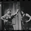 Lotte Lenya and Peg Murray in the stage production Cabaret