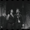 Lotte Lenya, Jack Gilford, Peg Murray and unidentified in the stage production Cabaret