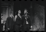 Lotte Lenya, Jack Gilford, Peg Murray and unidentified in the stage production Cabaret