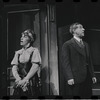 Lotte Lenya and Jack Gilford in the stage production Cabaret