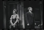 Lotte Lenya and Jack Gilford in the stage production Cabaret