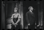 Lotte Lenya and Jack Gilford in the stage production Cabaret
