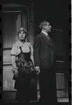 Lotte Lenya and Jack Gilford in the stage production Cabaret