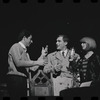 Bert Convy, Edward Winter and Jill Haworth in the stage production Cabaret