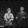 Lotte Lenya and Jack Gilford in the stage production Cabaret