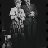 Lotte Lenya and Jack Gilford in the stage production Cabaret