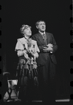 Lotte Lenya and Jack Gilford in the stage production Cabaret
