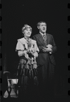 Lotte Lenya and Jack Gilford in the stage production Cabaret