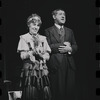 Lotte Lenya and Jack Gilford in the stage production Cabaret