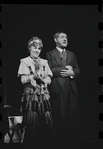 Lotte Lenya and Jack Gilford in the stage production Cabaret