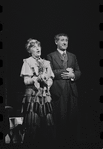Lotte Lenya and Jack Gilford in the stage production Cabaret