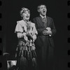 Lotte Lenya and Jack Gilford in the stage production Cabaret