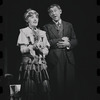 Lotte Lenya and Jack Gilford in the stage production Cabaret
