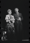 Lotte Lenya and Jack Gilford in the stage production Cabaret