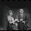Lotte Lenya and Jack Gilford in the stage production Cabaret