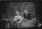 Lotte Lenya and Jack Gilford in the stage production Cabaret