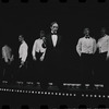 Joel Grey and ensemble in the stage production Cabaret