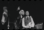 Jill Haworth and Bert Convy in the stage production Cabaret