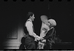 Bert Convy and Jill Haworth in the stage production Cabaret