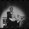 Bert Convy and Jill Haworth in the stage production Cabaret