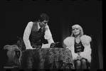 Bert Convy and Jill Haworth in the stage production Cabaret