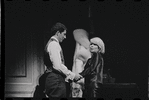 Bert Convy and Jill Haworth in the stage production Cabaret