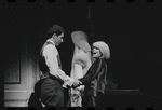Bert Convy and Jill Haworth in the stage production Cabaret