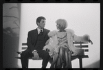 Bert Convy and Jill Haworth in the stage production Cabaret