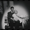 Bert Convy and Jill Haworth in the stage production Cabaret