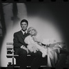 Bert Convy and Jill Haworth in the stage production Cabaret