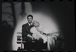 Bert Convy and Jill Haworth in the stage production Cabaret