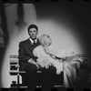 Bert Convy and Jill Haworth in the stage production Cabaret