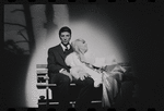 Bert Convy and Jill Haworth in the stage production Cabaret