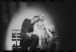 Bert Convy and Jill Haworth in the stage production Cabaret