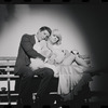 Bert Convy and Jill Haworth in the stage production Cabaret